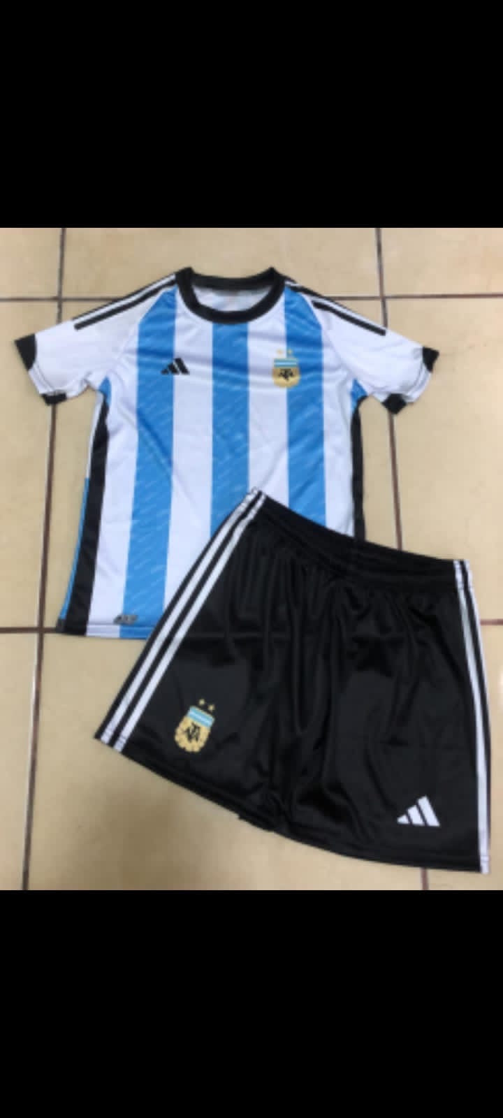 Uniforme de futbol de la talla 0 ala talla 3XL