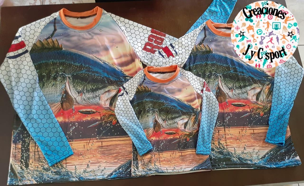 Camisetas de pesca