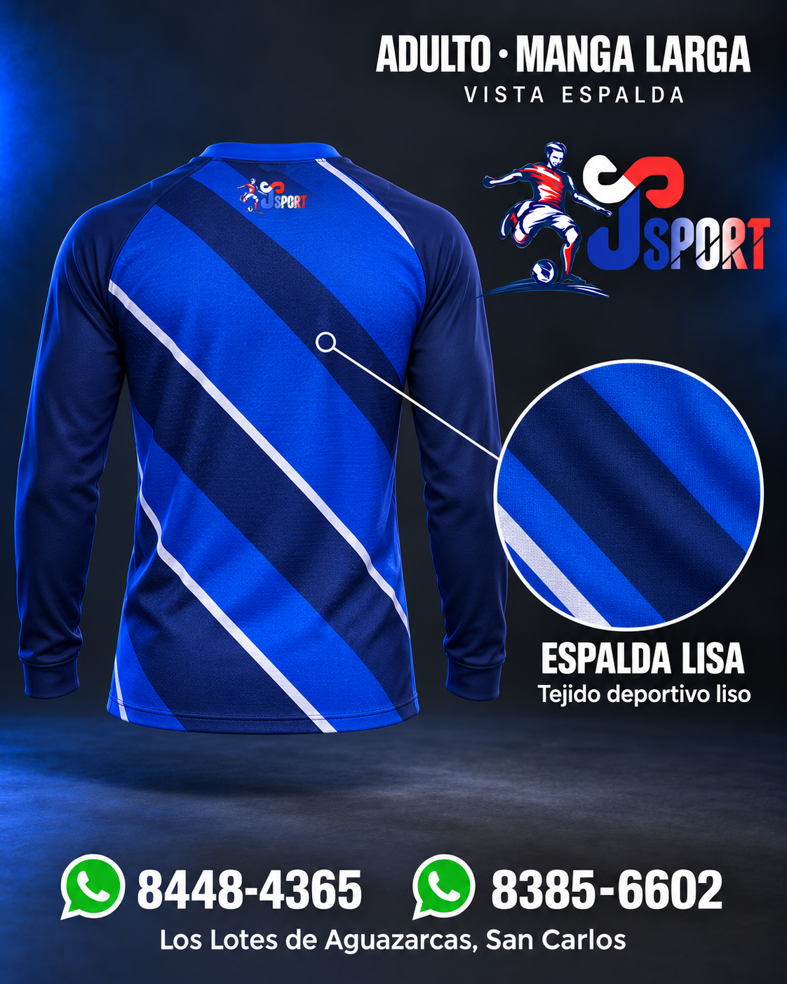 Camiseta de Hombre manga larga AL POR MAYOR