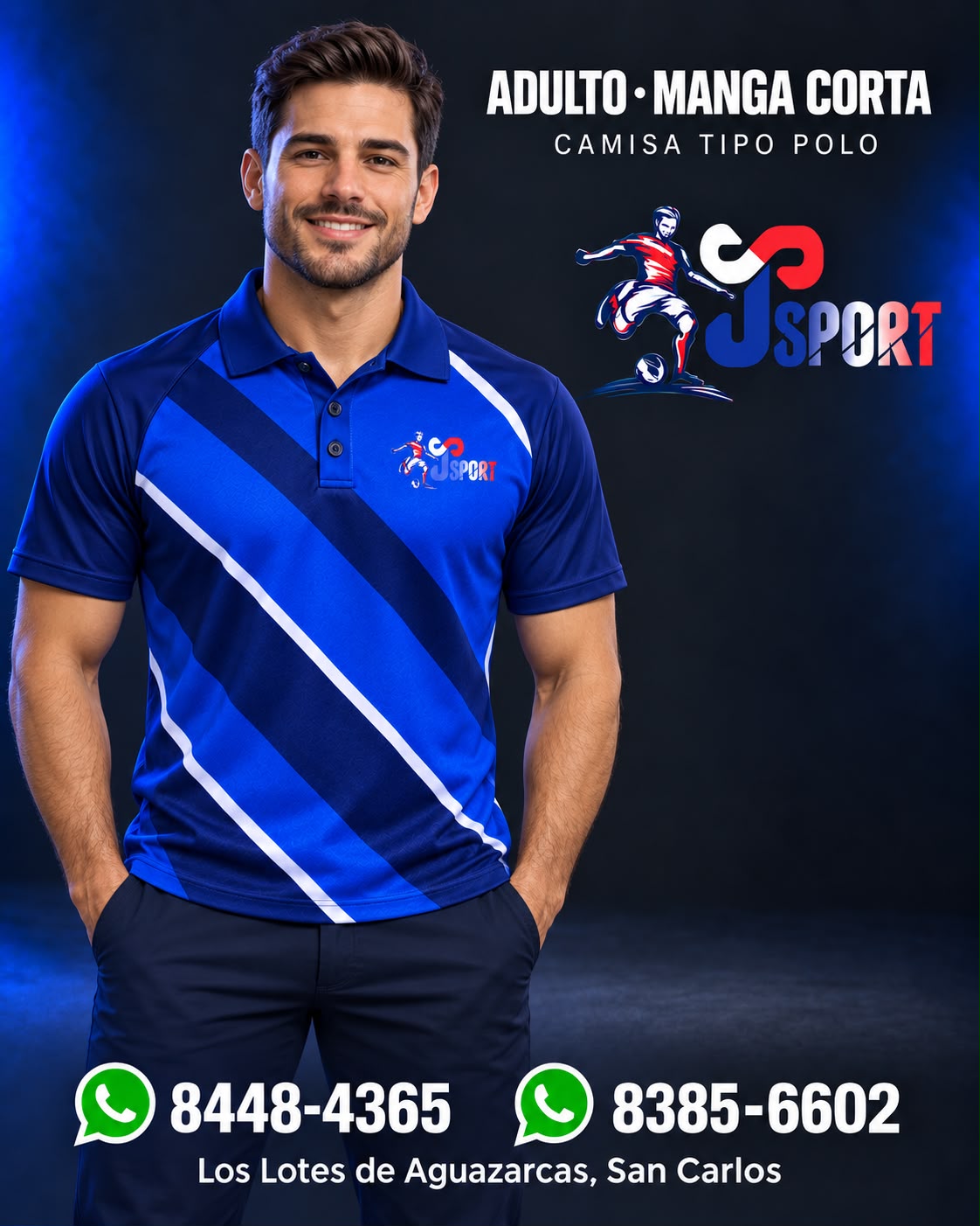 Polo de Hombre manga corta AL POR MAYOR